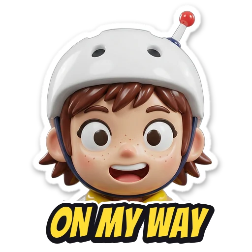 On my way